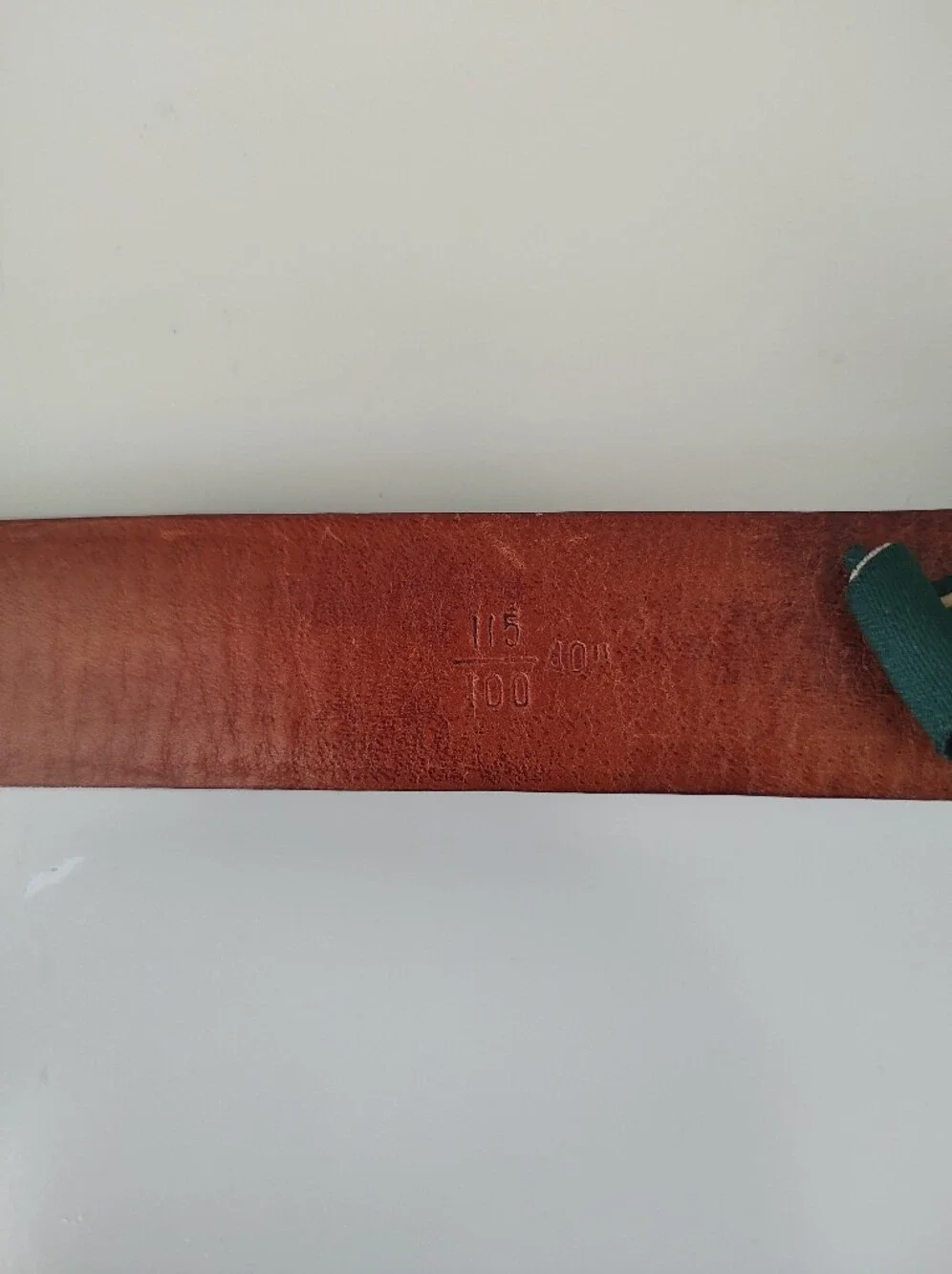Cole Haan Men's Genuine Leather Belt Reddish Brown 40